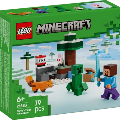LEGO Minecraft Steve's Taiga Adventure (21583)